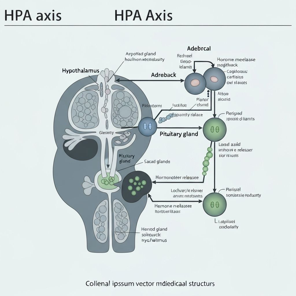HPA axis signalling mechanisms