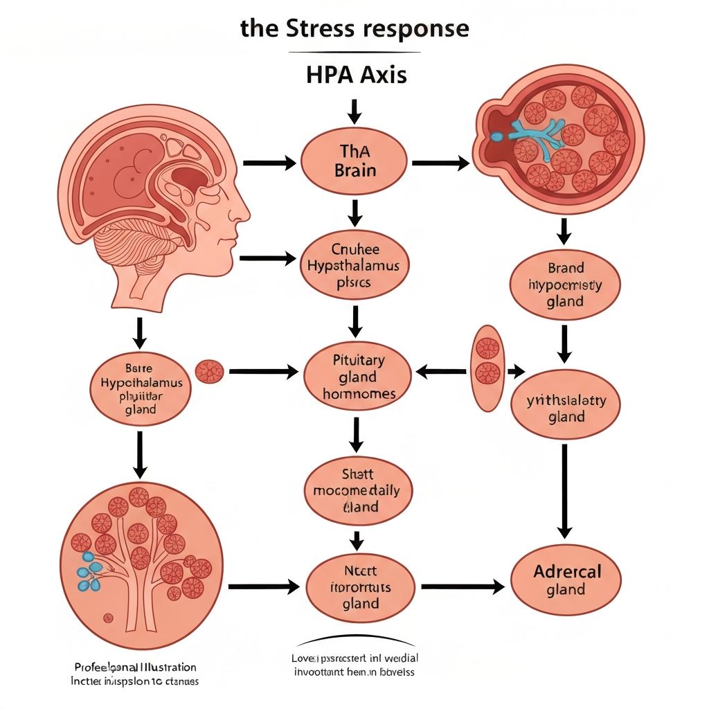 HPA axis anatomical pathway